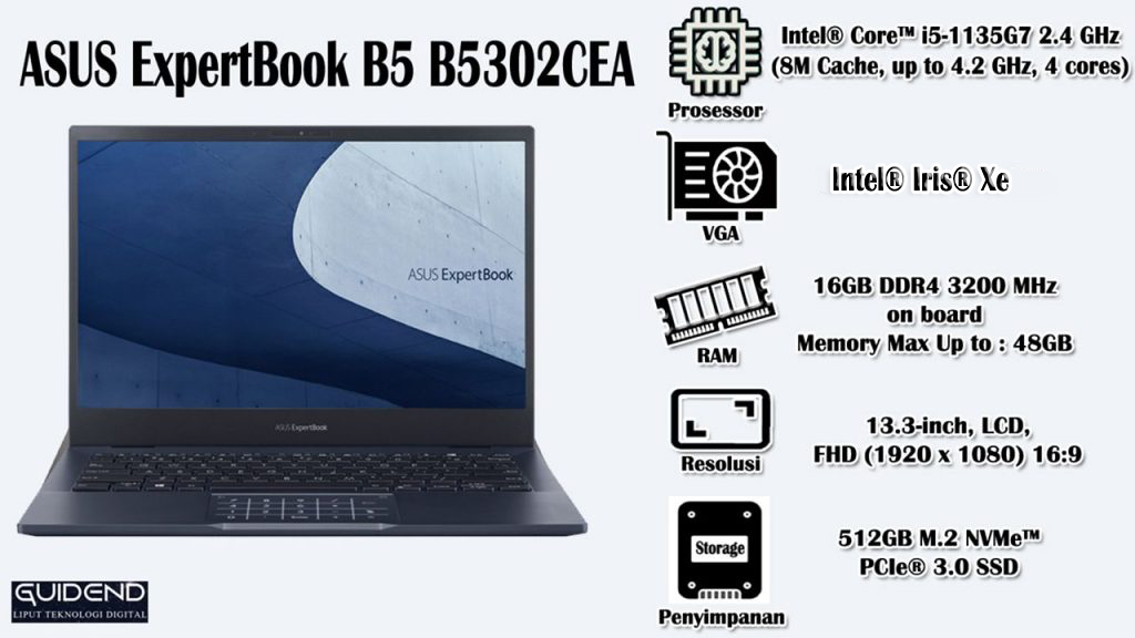 ASUS ExpertBook B5 B5302CEA