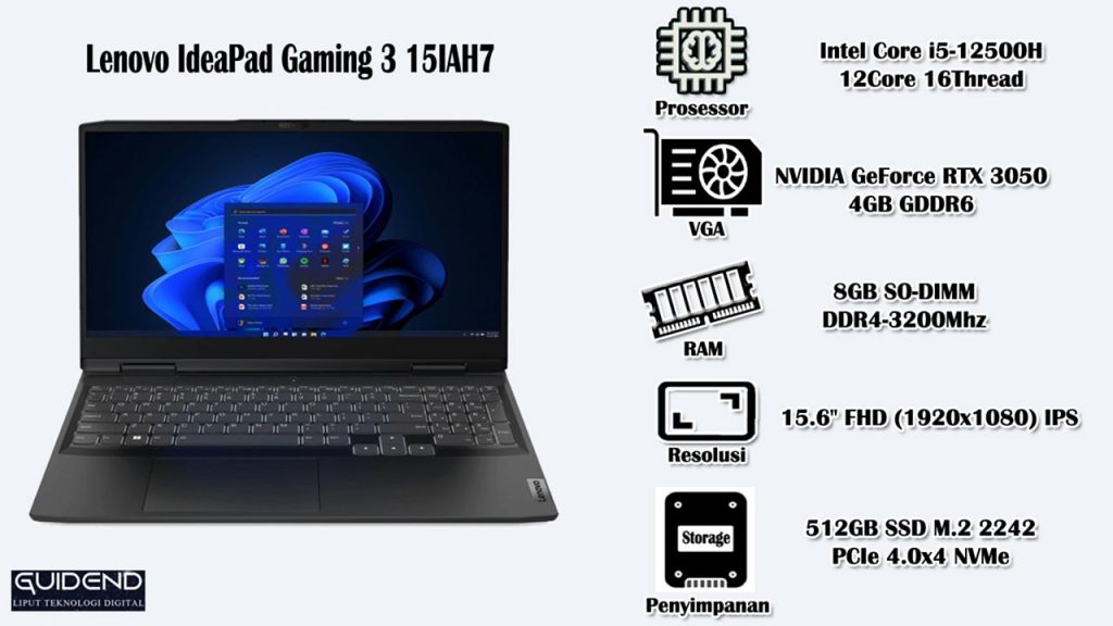 IdeaPad Gaming 3 15IAH7