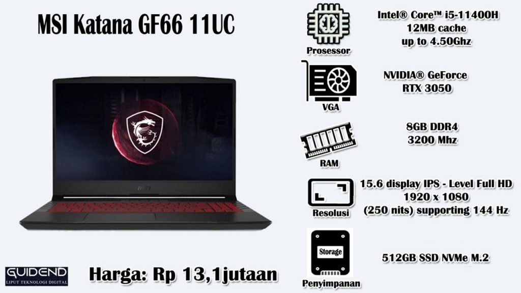 MSI Katana GF66