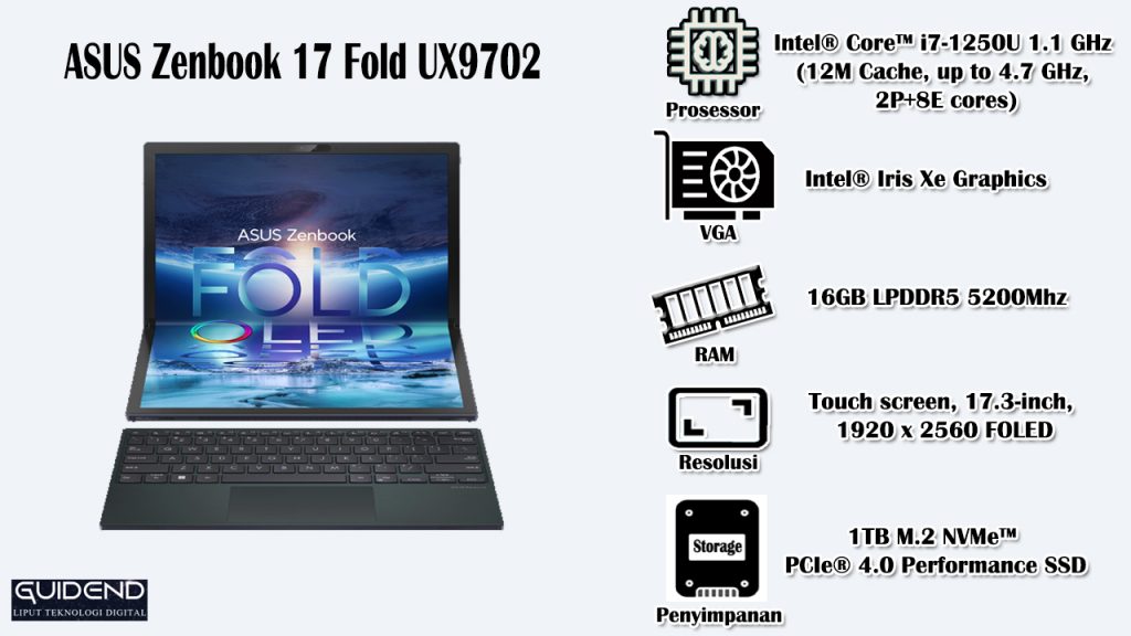 ASUS Zenbook 17 Fold UX9702