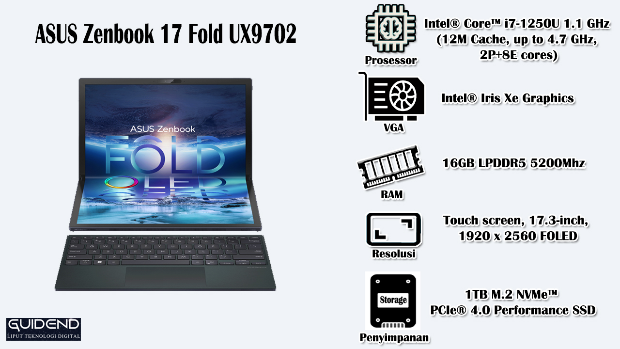 ASUS Zenbook 17 Fold UX9702
