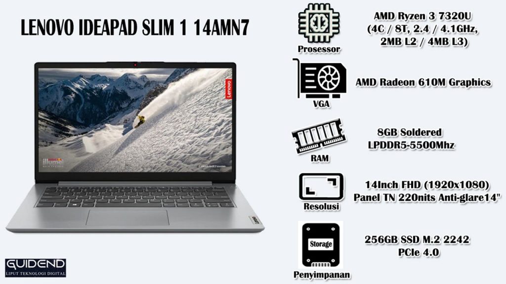 Lenovo IdeaPad Slim 1 14AMN7
