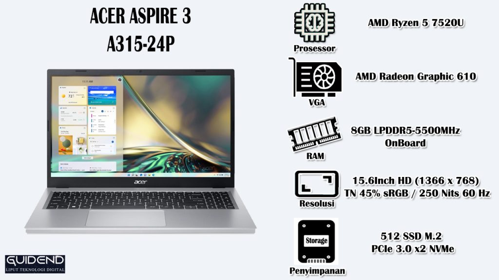 ACER ASPIRE 3 A315-24P