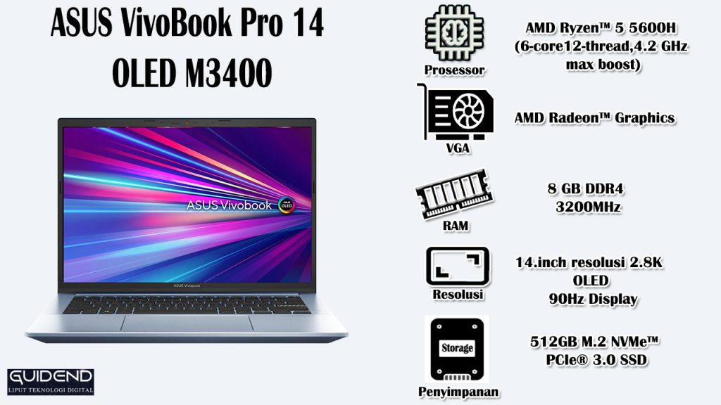 ASUS VivoBook Pro 14 OLED M340