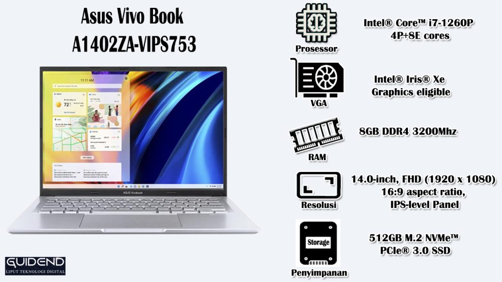 Asus Vivo Book A1402ZA-VIPS753