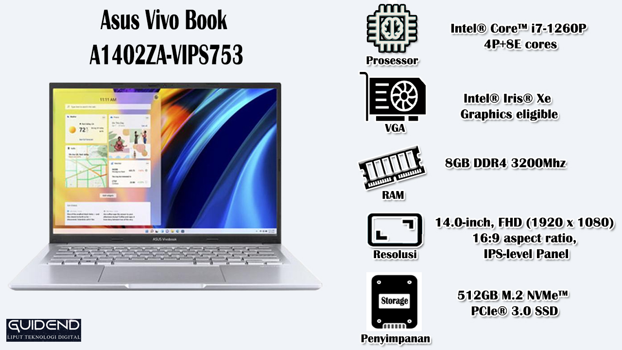 Asus Vivo Book A1402ZA-VIPS753