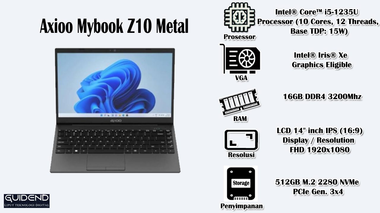 Axioo Mybook Z10 Metal