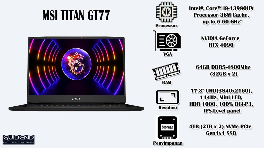 MSI TITAN GT77