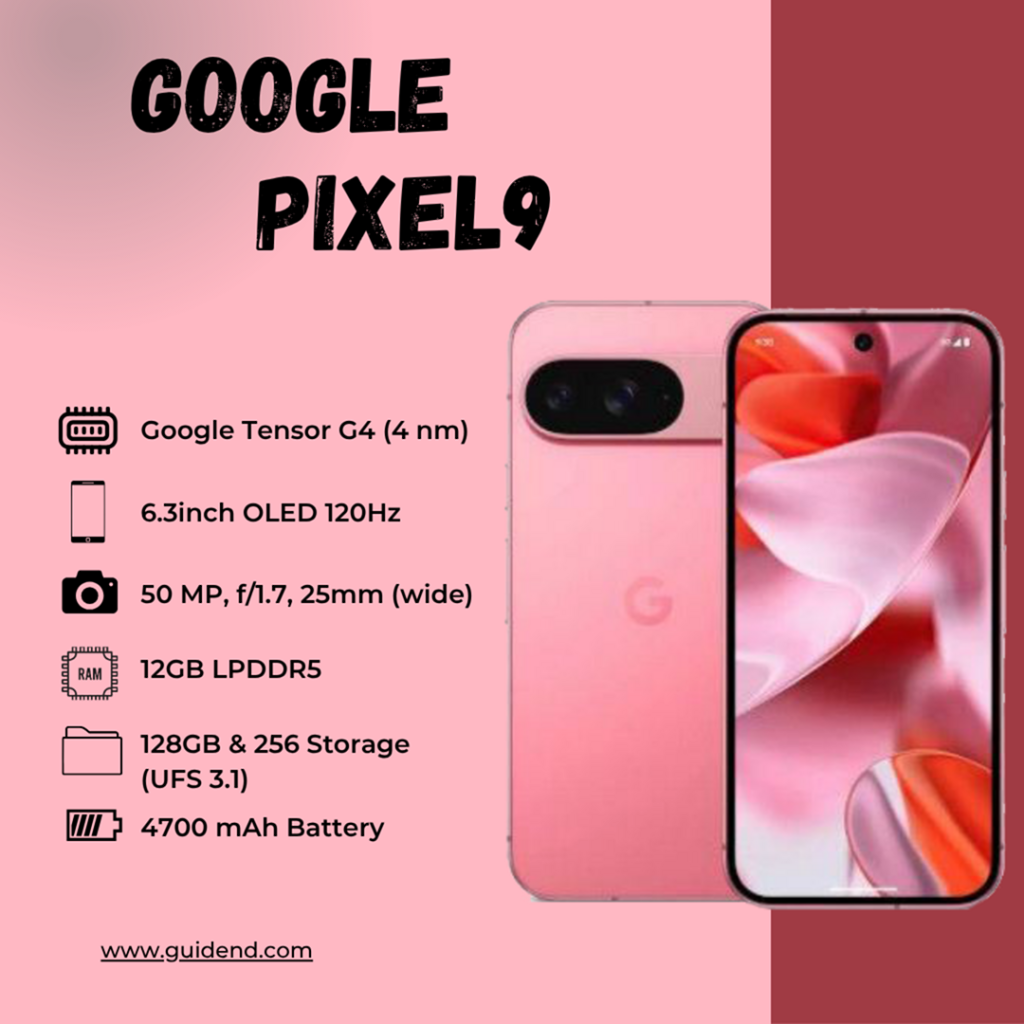 Google Pixel 9 Spesifikasi